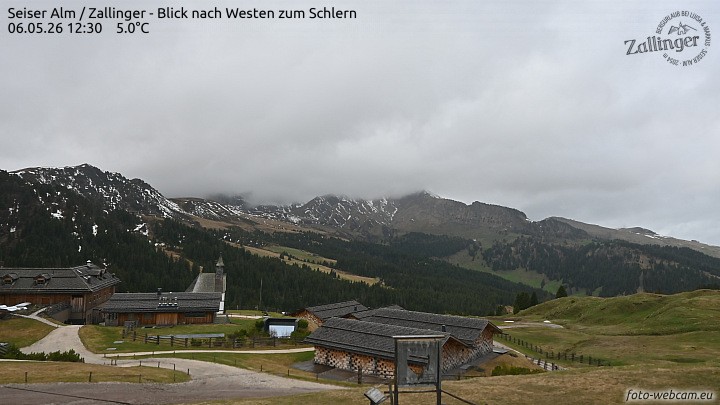 Archiv Foto Webcam Almgasthof Zallinger (Dolomiten)