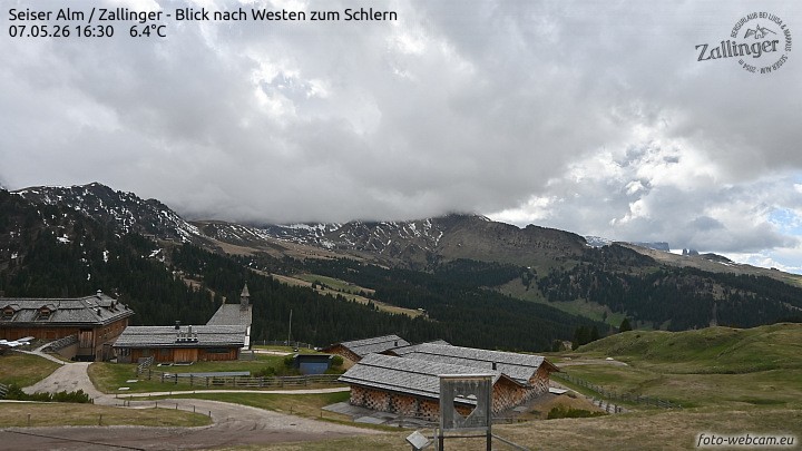 Archiv Foto Webcam Almgasthof Zallinger (Dolomiten)