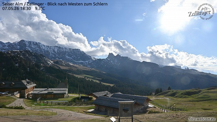 Archiv Foto Webcam Almgasthof Zallinger (Dolomiten)