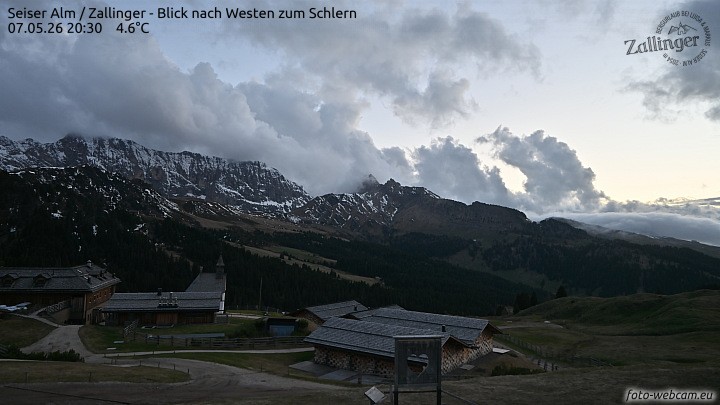 Archiv Foto Webcam Almgasthof Zallinger (Dolomiten)