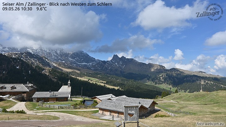 Archiv Foto Webcam Almgasthof Zallinger (Dolomiten)