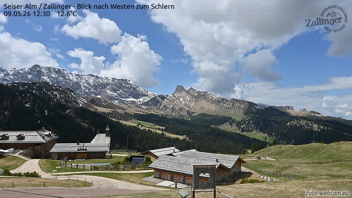 Archiv Foto Webcam Almgasthof Zallinger (Dolomiten)