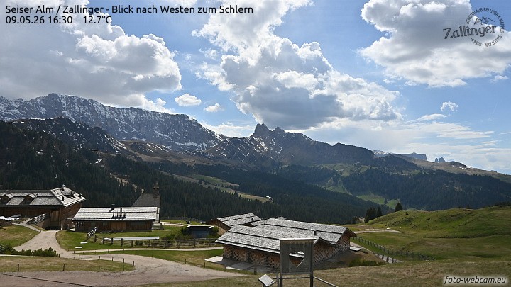 Archiv Foto Webcam Almgasthof Zallinger (Dolomiten)
