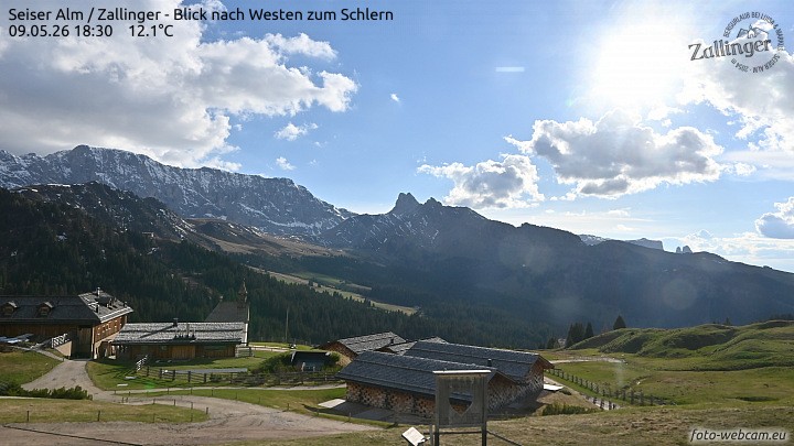 Archiv Foto Webcam Almgasthof Zallinger (Dolomiten)
