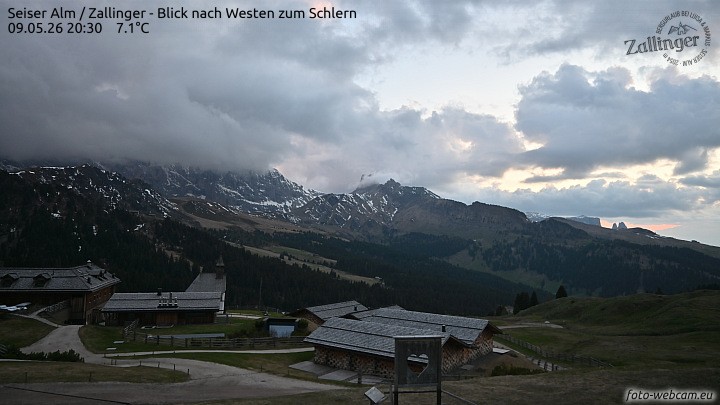 Archiv Foto Webcam Almgasthof Zallinger (Dolomiten)