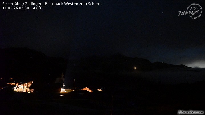 Archiv Foto Webcam Almgasthof Zallinger (Dolomiten)