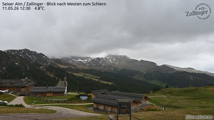 Archiv Foto Webcam Almgasthof Zallinger (Dolomiten)
