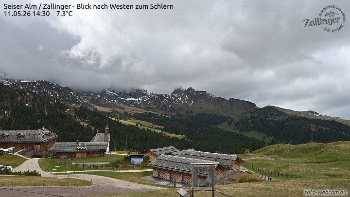 Archiv Foto Webcam Almgasthof Zallinger (Dolomiten)