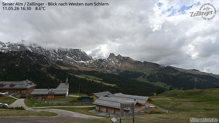 Archiv Foto Webcam Almgasthof Zallinger (Dolomiten)