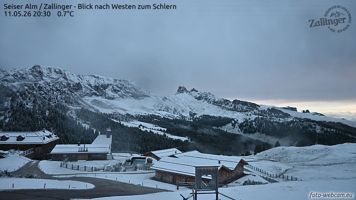 Archiv Foto Webcam Almgasthof Zallinger (Dolomiten)