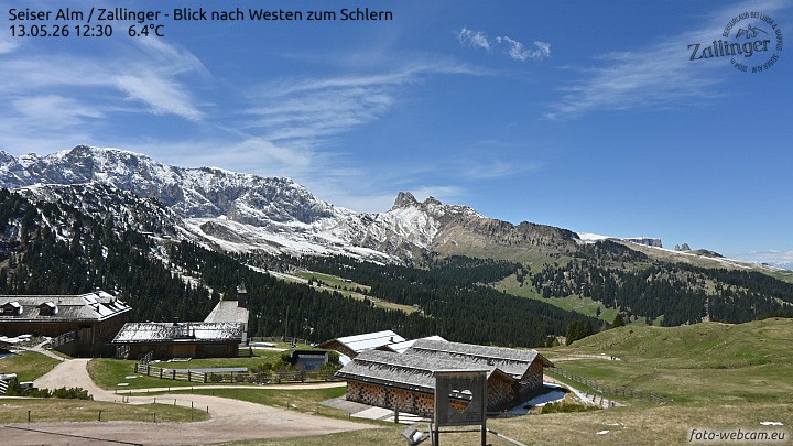 Archiv Foto Webcam Almgasthof Zallinger (Dolomiten)