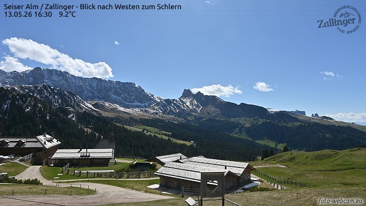 Archiv Foto Webcam Almgasthof Zallinger (Dolomiten)