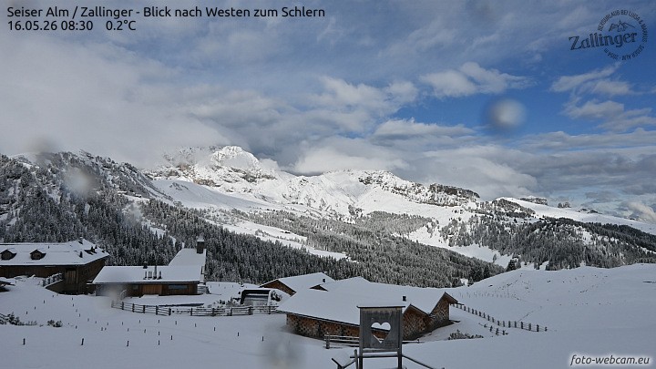 Archiv Foto Webcam Almgasthof Zallinger (Dolomiten)