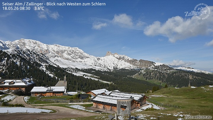 Archiv Foto Webcam Almgasthof Zallinger (Dolomiten)