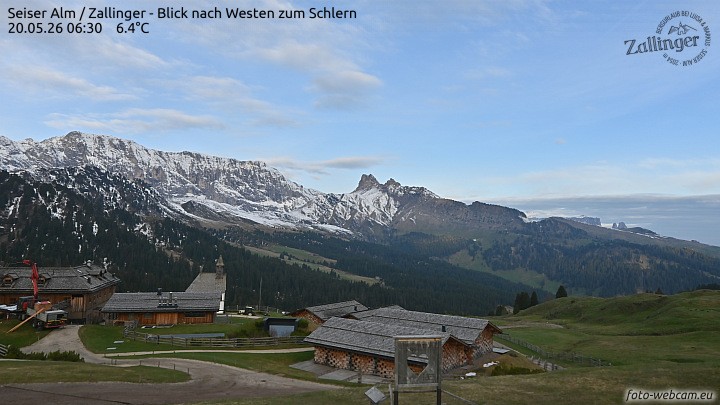 Archiv Foto Webcam Almgasthof Zallinger (Dolomiten)
