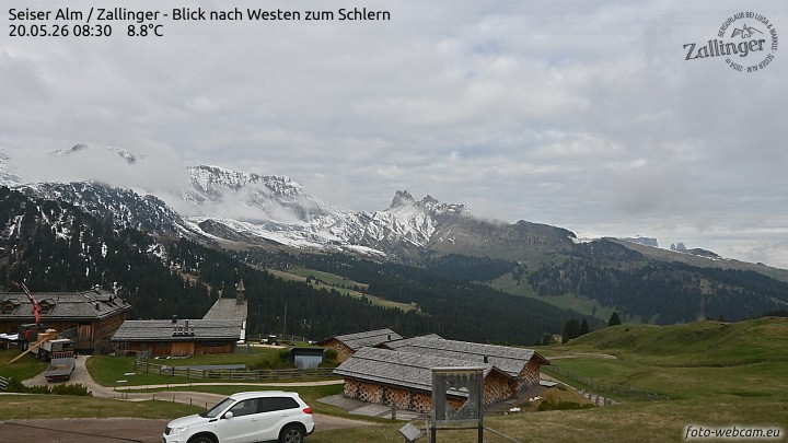 Archiv Foto Webcam Almgasthof Zallinger (Dolomiten)