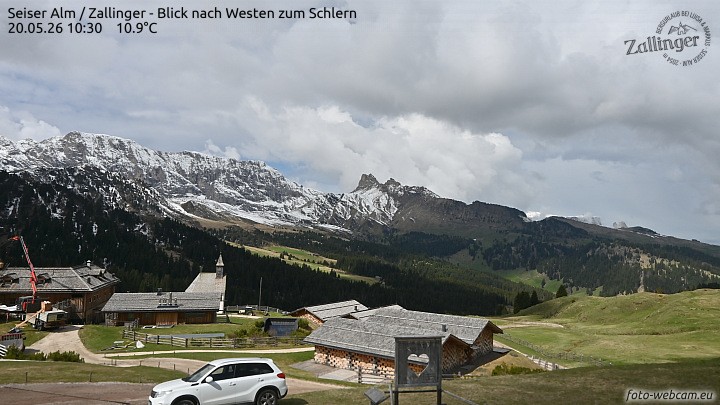 Archiv Foto Webcam Almgasthof Zallinger (Dolomiten)