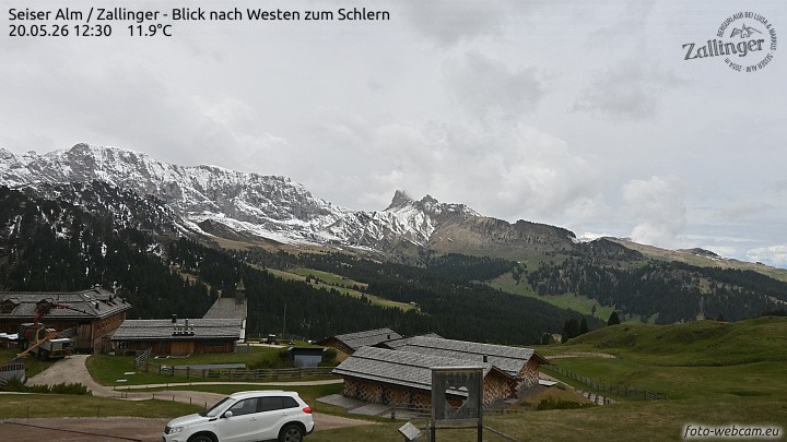 Archiv Foto Webcam Almgasthof Zallinger (Dolomiten)