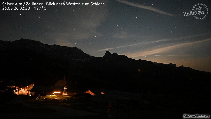 Archived image Webcam Almgasthof Zallinger