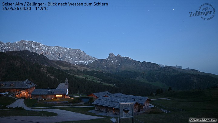 Archived image Webcam Almgasthof Zallinger