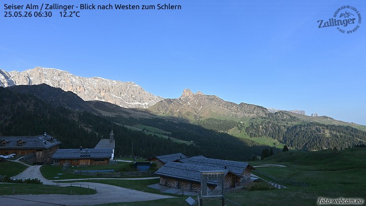 Archived image Webcam Almgasthof Zallinger
