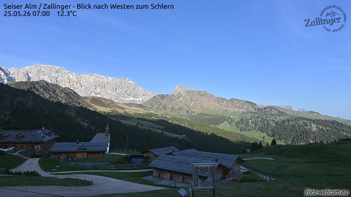 Archived image Webcam Almgasthof Zallinger