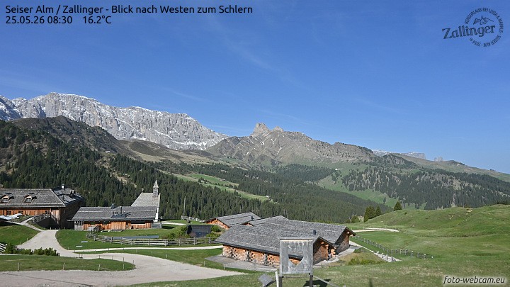 Archived image Webcam Almgasthof Zallinger