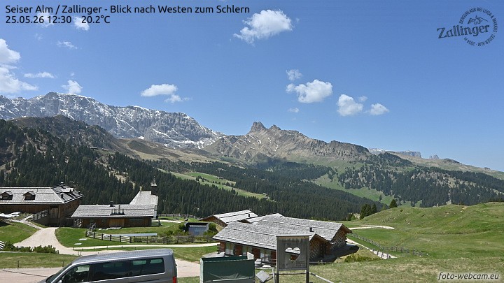 Archiv Foto Webcam Almgasthof Zallinger (Dolomiten)