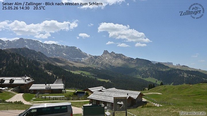Archiv Foto Webcam Almgasthof Zallinger (Dolomiten)