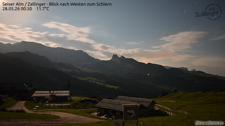 Archived image Webcam Almgasthof Zallinger