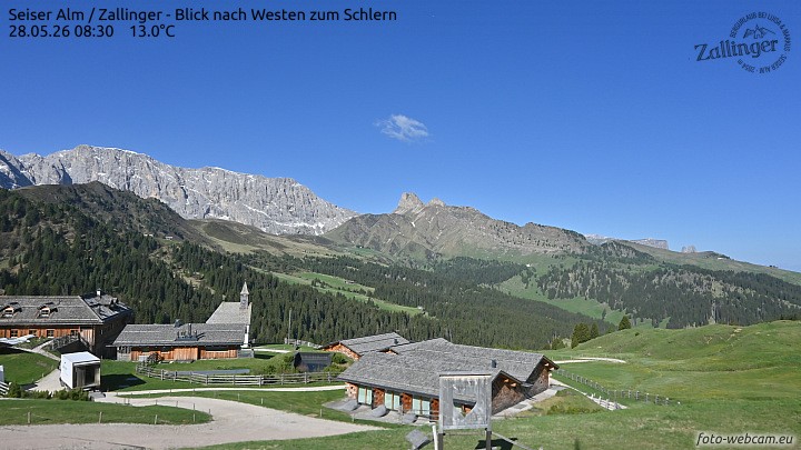 Archiv Foto Webcam Almgasthof Zallinger (Dolomiten)
