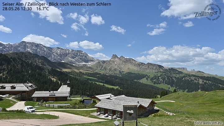Archived image Webcam Almgasthof Zallinger