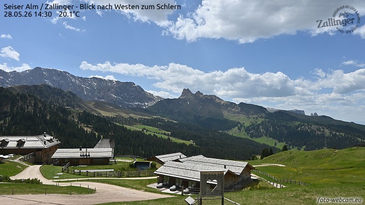Archived image Webcam Almgasthof Zallinger