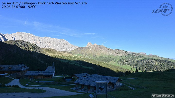 Archiv Foto Webcam Almgasthof Zallinger (Dolomiten)