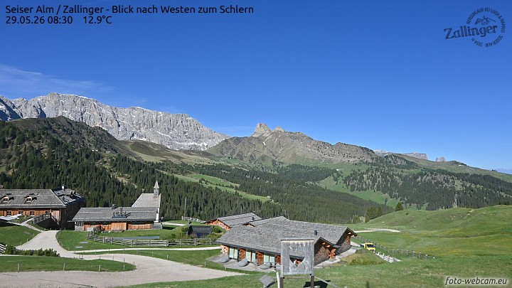 Archiv Foto Webcam Almgasthof Zallinger (Dolomiten)