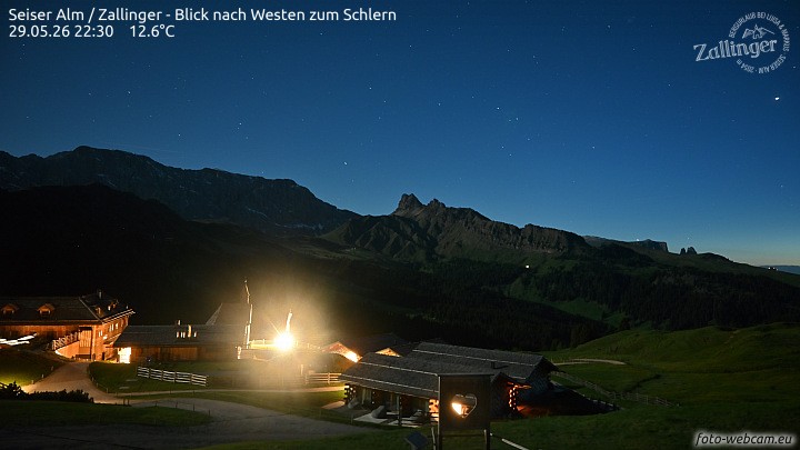 Archiv Foto Webcam Almgasthof Zallinger (Dolomiten)