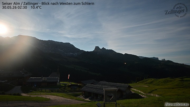 Archiv Foto Webcam Almgasthof Zallinger (Dolomiten)