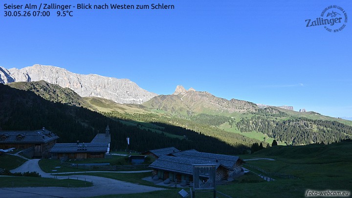 Archiv Foto Webcam Almgasthof Zallinger (Dolomiten)