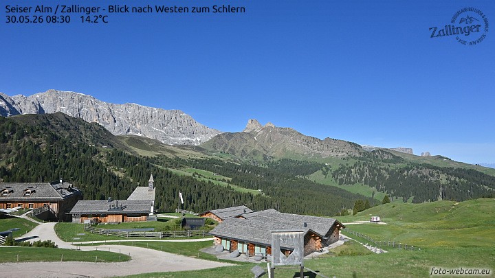 Archiv Foto Webcam Almgasthof Zallinger (Dolomiten)
