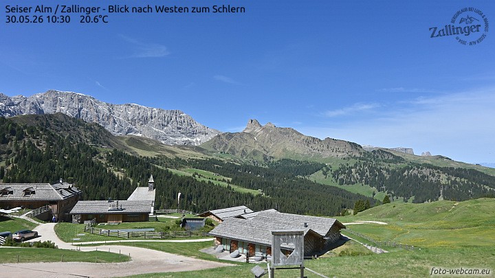 Archiv Foto Webcam Almgasthof Zallinger (Dolomiten)