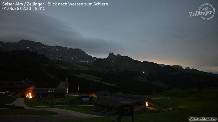 Archived image Webcam Almgasthof Zallinger