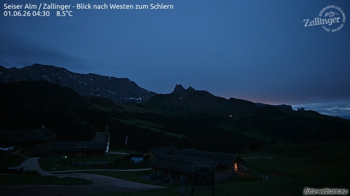 Archived image Webcam Almgasthof Zallinger