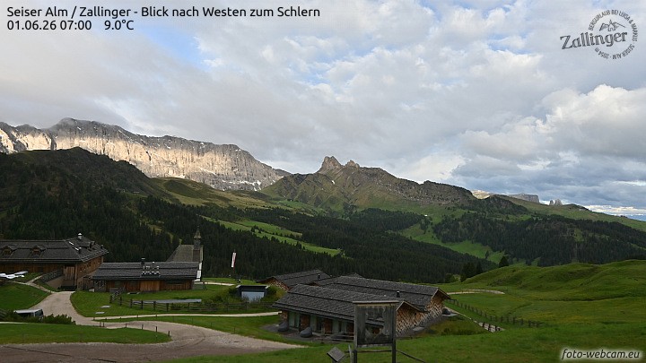 Archived image Webcam Almgasthof Zallinger