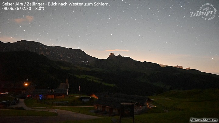 Archiv Foto Webcam Almgasthof Zallinger (Dolomiten)