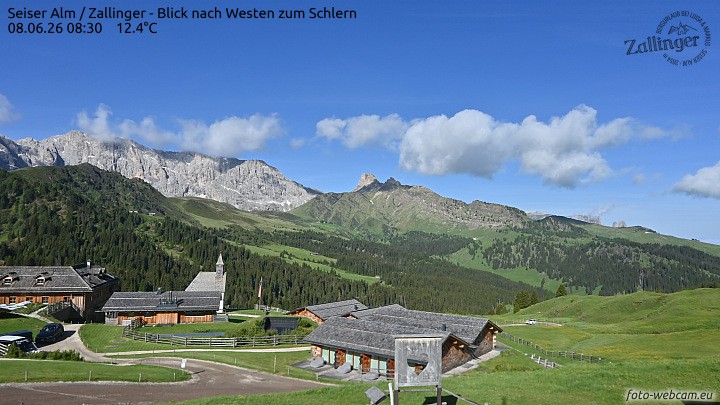 Archiv Foto Webcam Almgasthof Zallinger (Dolomiten)