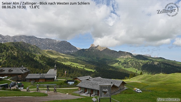 Archiv Foto Webcam Almgasthof Zallinger (Dolomiten)