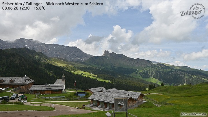 Archiv Foto Webcam Almgasthof Zallinger (Dolomiten)
