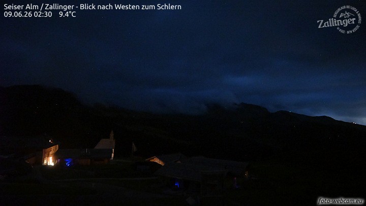 Archiv Foto Webcam Almgasthof Zallinger (Dolomiten)