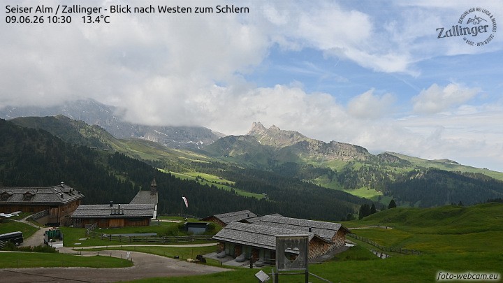 Archiv Foto Webcam Almgasthof Zallinger (Dolomiten)