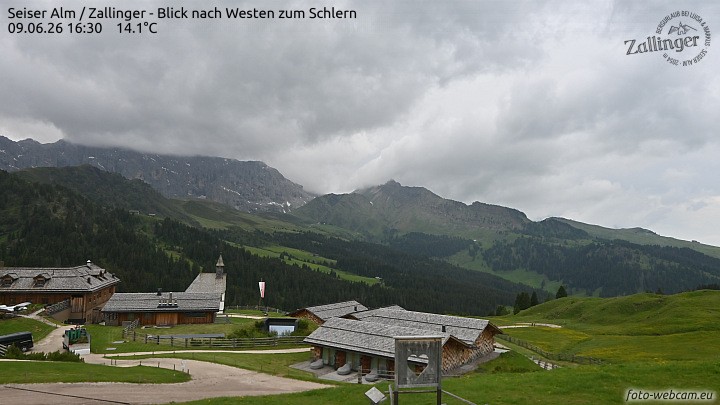 Archiv Foto Webcam Almgasthof Zallinger (Dolomiten)